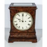 An eight day striking bracket clock circa 1840