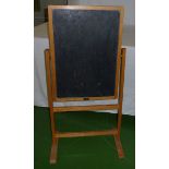 A blackboard on stand