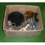 A box of glassware