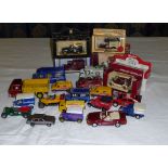 A collection of model cars