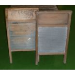 Two washboards