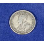 A 1914 Australian one florin