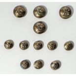 Early Royal Artillery brass buttons