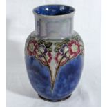 A Royal Doulton vase, 27.5cm high 18cm diameter