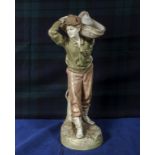 A Royal Dux figure