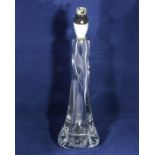 A Strathern glass table lamp base