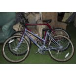 Two Townsend mountain bikes