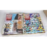 A collection of 2000AD comic books dated 1989. 37 issues