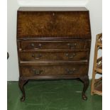 A mahogany bureau