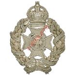 Badge. Indian Army. “Brownlow’s Punjabis” 1910 hallmarked silver Officer’s pouch belt plate. A