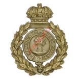 Badge. Indian Army. Rangoon Volunteer Rifle Corps (Burma) pouch belt plate. Fine British made die-