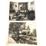 Signed Photograph of Field Marshal The Viscount Montgomery at his Home. This informal black and