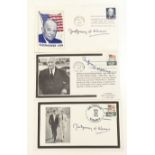 Three 1960’s / 1970’s American First Day Covers Signed by Field Marshal The Viscount Montgomery.