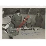 Field Marshal The Viscount Montgomery Signed Photograph Surrender of German Forces May 1945. This