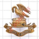 'Liverpool Pals'' Kitchener's Army WW1 bronze badge. Die-cast crest of Lord Derby. Loops 17th, 18th,