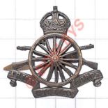Army Cyclist Corps OSD bronze 16 spoke cap badge. Die-cast example. (KK 1871) Blades Hugh King