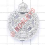 Rifle Brigade scarce King’s Crown anodised cap badge. HW Timings Ltd. B'ham Slider Hugh King