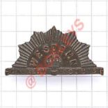 Western Cavalry Scouts scarce Boer War cap badge. A good rare die-stamped bronze ‘Rising Sun’