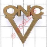 Optimists National Corps VTC WW1 OR’s cap badge. Usual cast brass construction. (KK 1651) Integral
