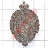 1914 Rochdale & District Volunteer Special War Service lapel badge. Die-cast bronze. Buttonhole Hugh