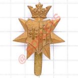St. Edward’s School Oxford OTC brass cap badge. Die-stamped coronetted seven pointed star bearing