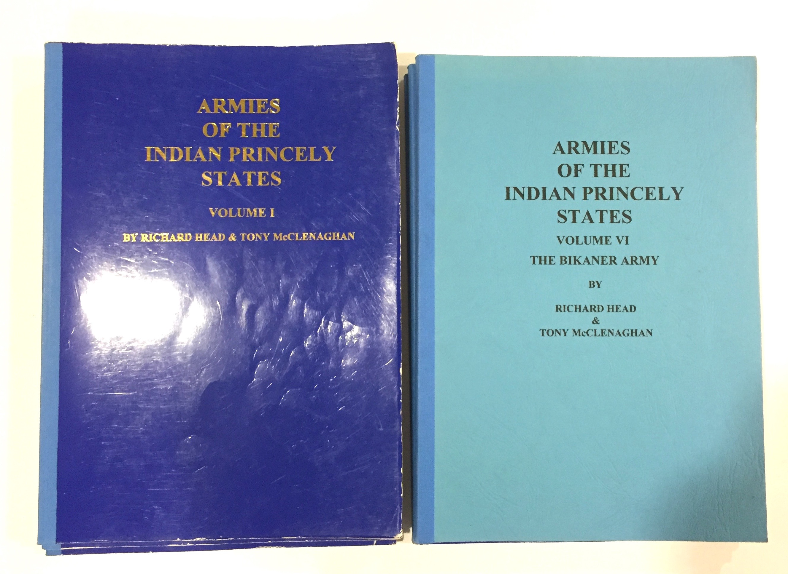 Indian Army Interest “Arms of The Indian Princely States”. A set of six volumes compiled by