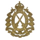 Badge. 6th Dragoon Guards (Carabiniers) Edwardian pouch badge circa 1905. A fine and scarce die-