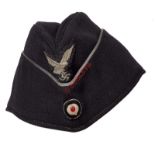 German Third Reich WW2 Luftwaffe Officer’s feldmutze (field service cap). A good scarce example of