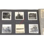 German Third Reich WW2 Luftwaffe photograph album. A good interesting example showing approx. 129