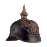 WW1 Imperial German Prussian State Pickelhaube A good untouched and bought back example, of polished