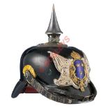 Early 20th Century Swedish Officer’s Pickelhaube, of the Light Foot Guard Pattern A good quality and