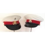 Royal Marines Portsmouth Division Bandsman Cap. A good Elizabeth II period Other Rank’s issue cap.