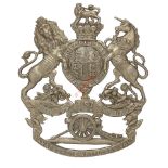 Badge. Scottish, 1st Lanarkshire Artillery Volunteers Victorian OR’s helmet plate circa 1878-1901. A