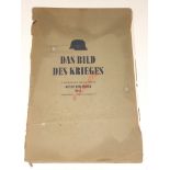 German Third Reich WW2 Folio “Das Bid De Krieges” Kunst de Front 1942. 10 of 12 large colour