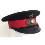 WW1 Royal Marine Light Infantry Gallipoli Casualty Officer’s Dress Cap. A very rare example worn