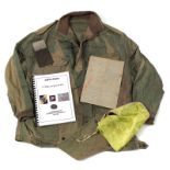 WW2 Operational Varsity Rhine Crossing Attributed Denison Smock. This 1942 dated smock was owned