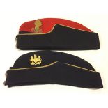 Royal Artillery Officer’s Field Capand General Service Corps Officer’s Field Cap By Humphreys &