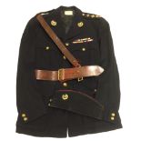 WW2 1942 Royal Marines Officer’s Dress Uniform & Caps. Worn by Captain later Lieutenant Colonel