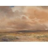 W Eggington - framed and glazed watercolour, 14 x 10