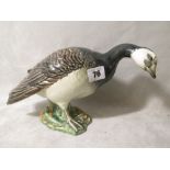 A Beswick model of Bernanke goose, model number 1052