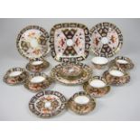 A Royal Crown Derby part Tea Set in imari palette, pattern number 2451, 26 pieces