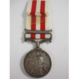 INDIAN MUTINY MEDAL 1857-58, 1 clasp "Delhi" (Thos. Godwin, 1st Eurn Bengal Fusrs). Died of wounds
