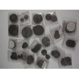 A collection of mainly lead alloy HOP Tokens, various type to include inscribed and initialled