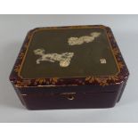 A Chinoiserie Shibayama Style Chocolate Box.