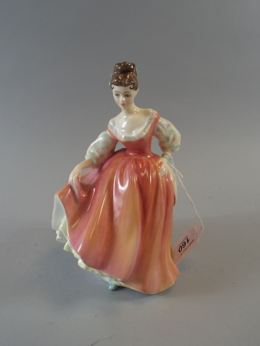 A Royal Doulton Figure Fair Lady (Coral Pink)  HN 2835.