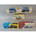 A Collection of Five Boxed Corgi Classics to Include 16303 Ever Ready Scammell Highway Man Tanker