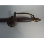 A 1796 Patent Infantry Sword with Folding Guard and Vase Pommel (Missing Tassel).