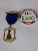 A Silver and Enamel Gloucestershire Medal of Honour and Courage, awarded to Charles Irwing by MP