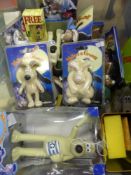 A Quantity of Wallace & Grommit Memorabilia, including figurines and manuals etc