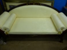 A Modern Empire Style Sofa, approx 90 x 175 x 68 cms